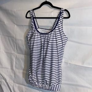 Trendy Stripe Tankini set